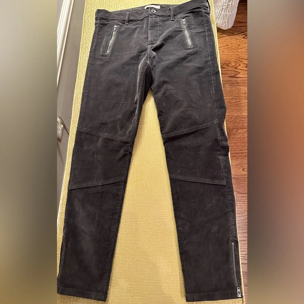 Banana Republic Charcoal Corduroy Pants - Picture 3 of 6